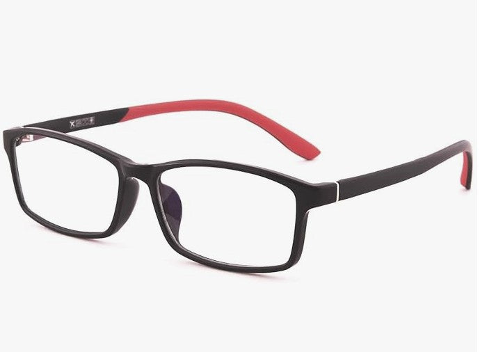 Mind Bridge kids Blue Light Blocking Glasses (BLACK/RED)