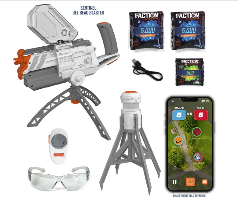 Faction Sentinel Turret Gel Bead Blaster Toy