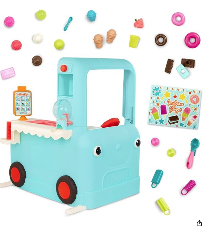 Interactive Ice Cream Truck Shoppe Playset c