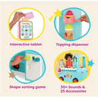 Interactive Ice Cream Truck Shoppe Playset c