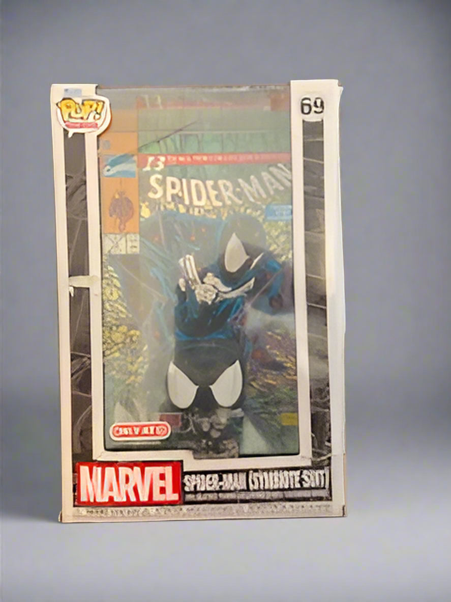 Funko POP Spider-Man Symbiote Suit Comic Cover Marvel # 69 EXCLUSIVE
