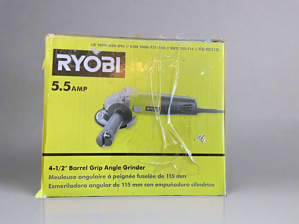 RYOBI 5.5 Amp Corded 4-1/2 in. Angle Grinder