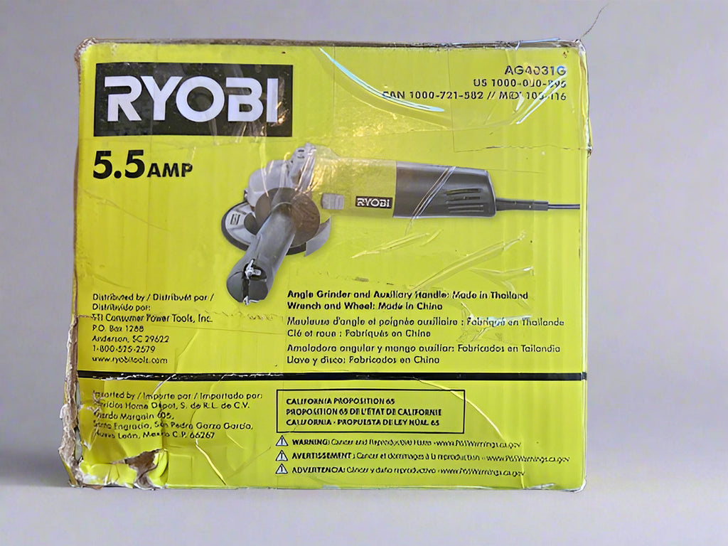 RYOBI 5.5 Amp Corded 4-1/2 in. Angle Grinder