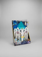 Disney Wish Toys, Rosas Castle Dollhouse Playset with 2 Posable Mini Dolls, Star Figure, 20 Accessories, Light-Up Projection Dome & More