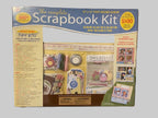 The Complete Scrapbook Kit. Set of 880+ pieces/ articles. 12x12 post bound album