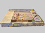 The Complete Scrapbook Kit. Set of 880+ pieces/ articles. 12x12 post bound album