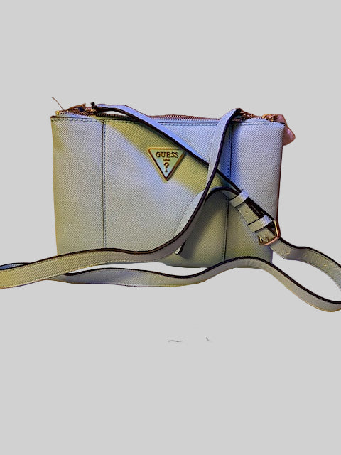 Guess Noelle Double Zip Crossbody Handbag