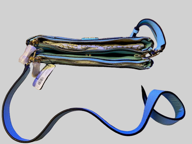 Guess Noelle Double Zip Crossbody Handbag