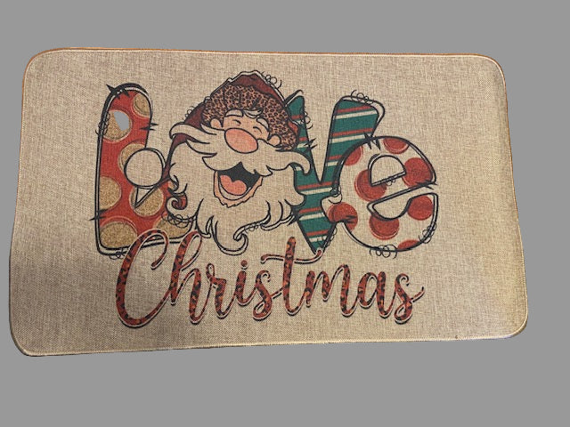 Christmas Santa Decorative Doormat