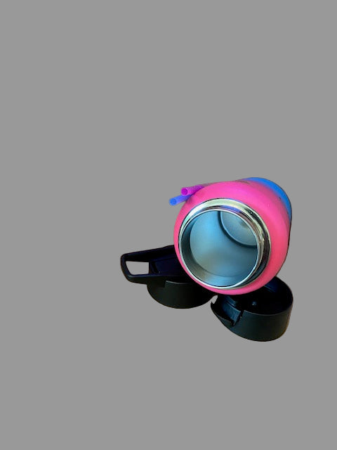 Tumbler- Stainless, insulated.  32 oz with 2 lids and 2 straws