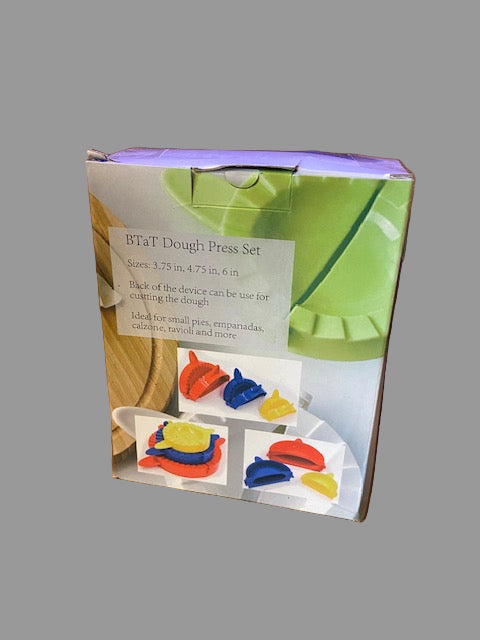 BTaT- Dough Press Set, 3 Pack, Empanada Press, Dough Press