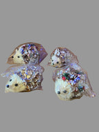 Rustic Sisal Hedgehog Ornament