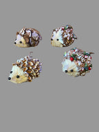 Rustic Sisal Hedgehog Ornament