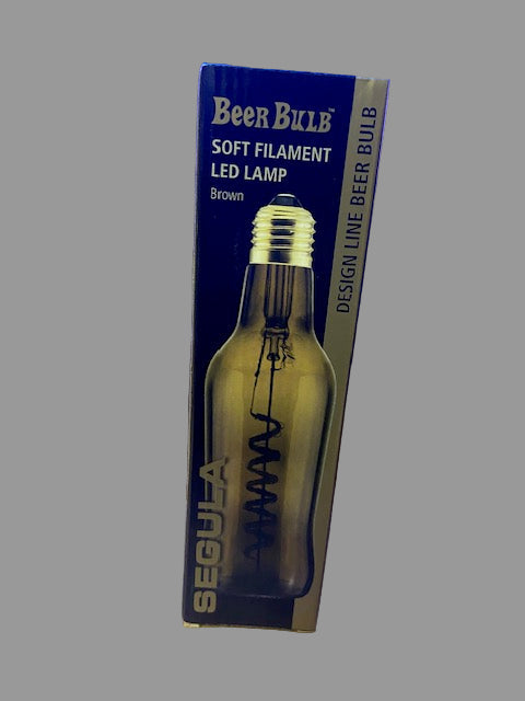 LED Beer Bulb – Brown E26 base 8W 1800K dimmable