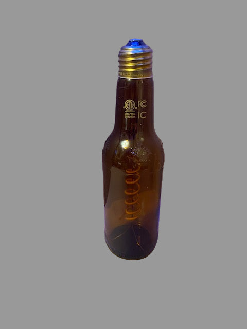 LED Beer Bulb – Brown E26 base 8W 1800K dimmable