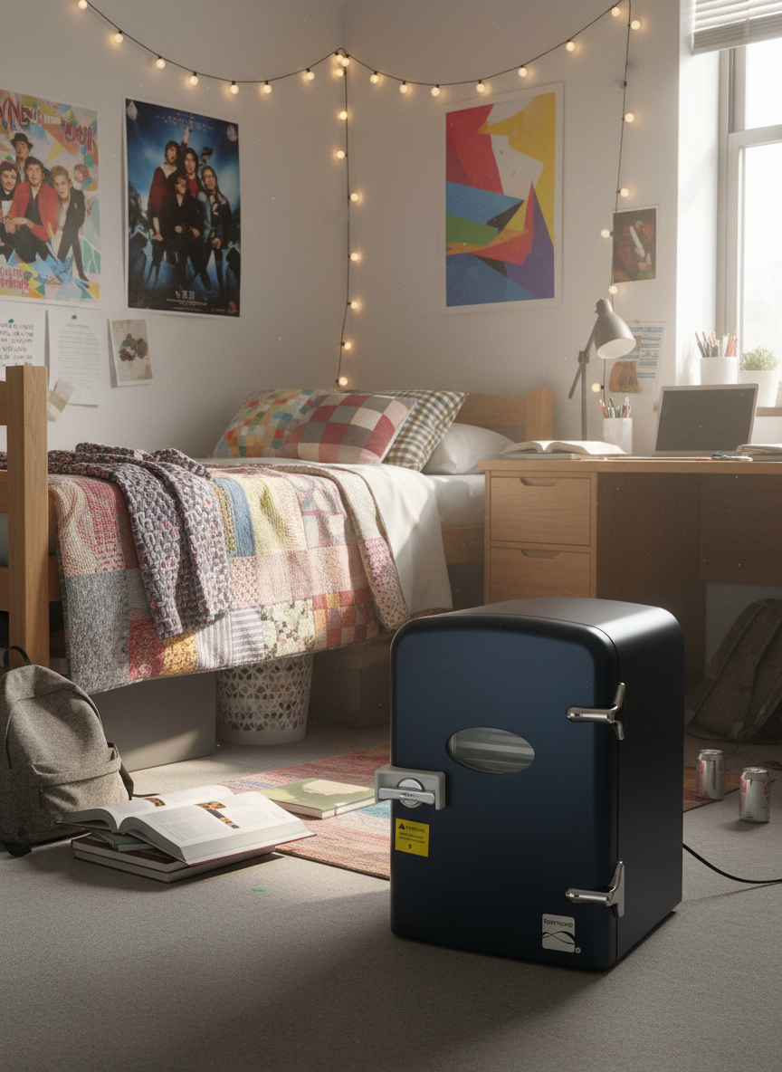 Kenmore 6 Can Mini Refrigerator: