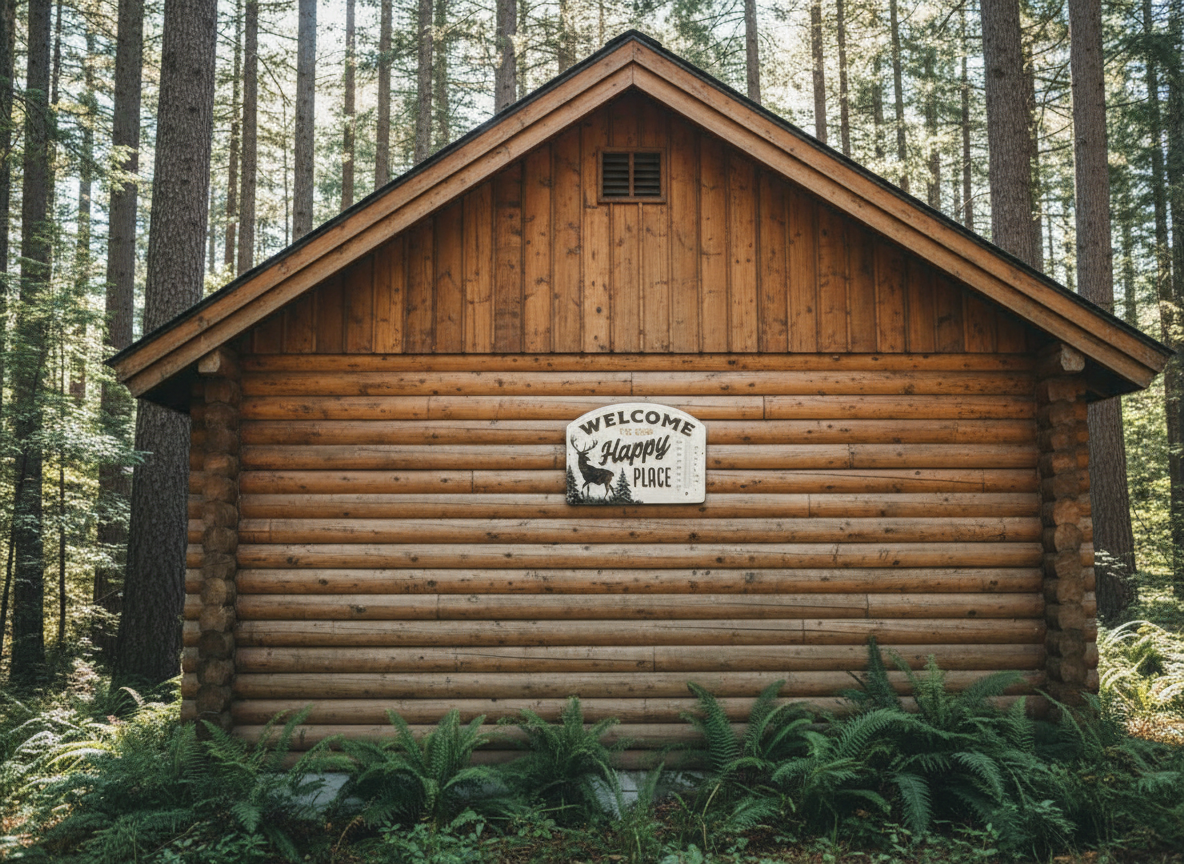 Open Road Brands Welcome to Our Happy Place Metal Wall Thermometer