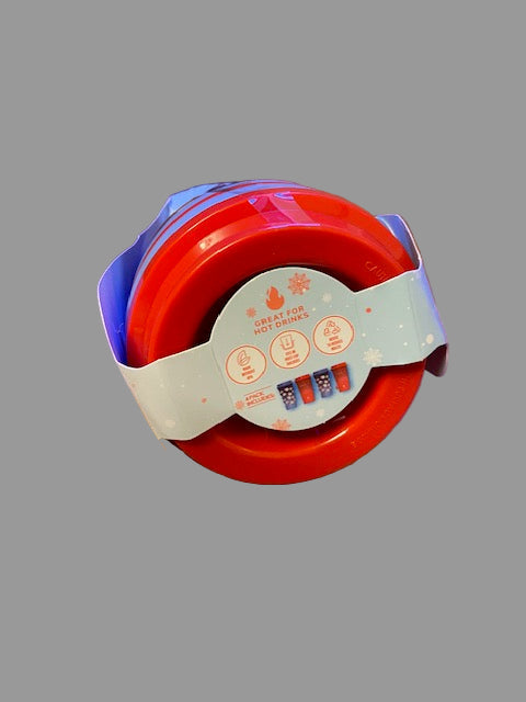 Manna 16oz Color Changing Reusable Cup Set for Hot Liquids - 4-Piece