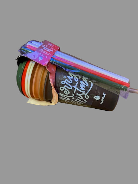 Manna 4 Pack 12oz Color Changing Tumbler And Straw Set