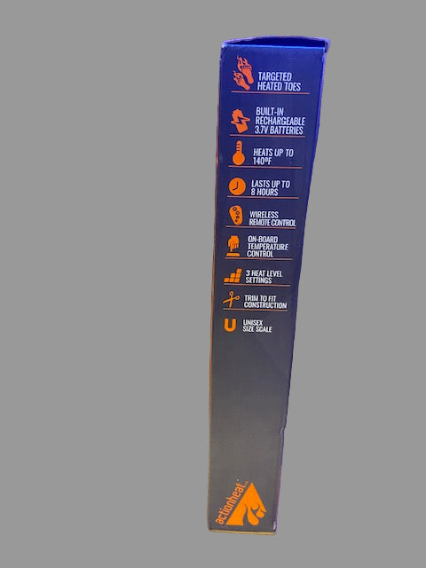 ActionHeat Rechargeable Heated Insoles with Remote