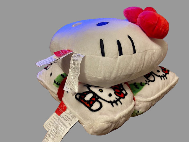 Hello Kitty 2 Pack Decorative Christmas Pillows