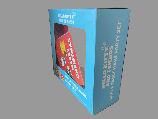 Hello Kitty and Friends Paper Tableware Party Set Merry Christmas Holida