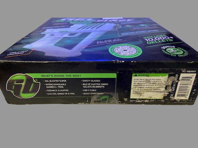 Gel Blaster SURGE , Electric Green, Water-Based Gellet Blaster