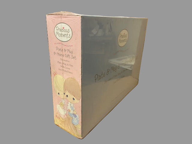 PRECIOUS MOMENTS Decorative Plate Mug Frame 2007 Gift Set