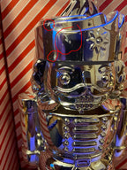 Peppermint & Pine Metallic Nutcracker Holiday Sipper Set of 2