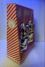 Peppermint & Pine Metallic Nutcracker Holiday Sipper Set of 2