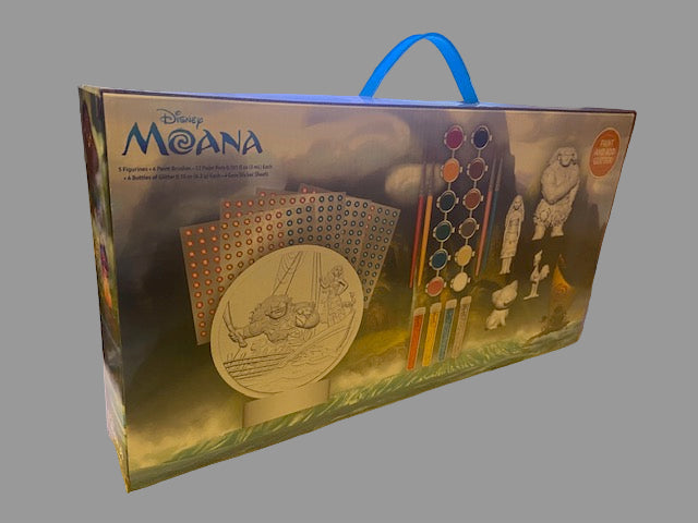 Disney Moana Paint & Style Jumbo Set