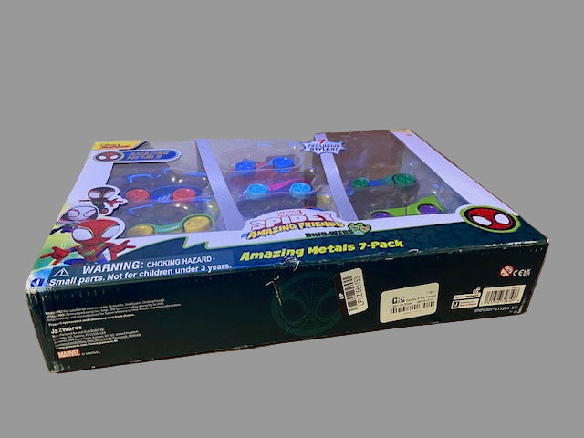 Disney Spidey & His Amazing Friends Metals Vehicles 7pk Toy