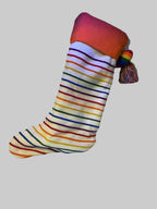 Nichole Miller Rainbow Pride Christmas Stocking