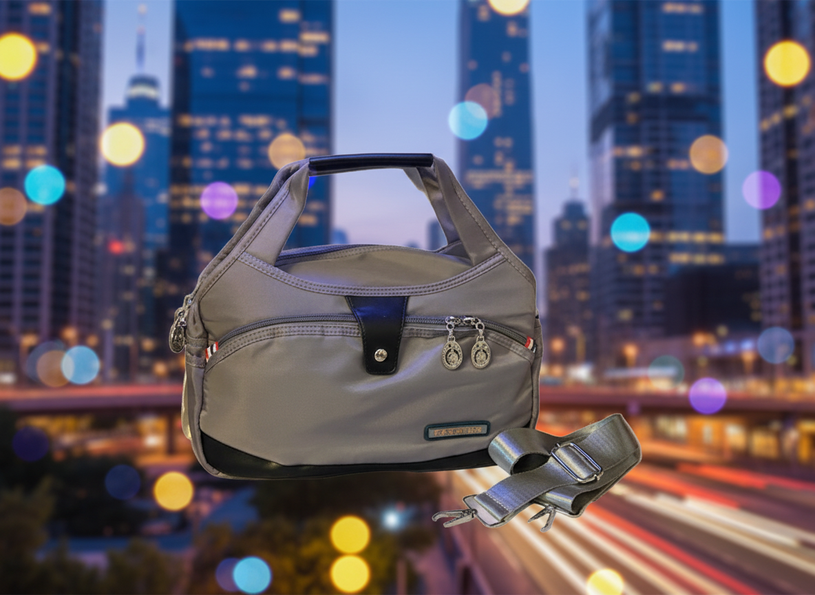 Purse Shoulder Hand bag British Sports Brand Fashion Nineteen 0-5  (GREY)