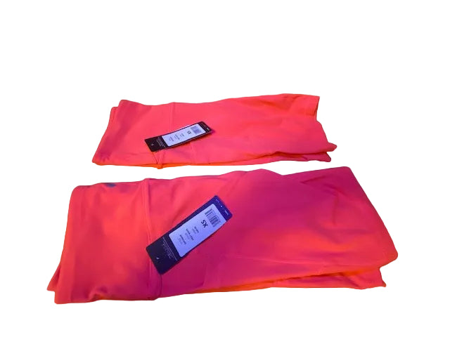 2pr-Yogalicious High Waist Squat Proof Side Pocket 9 inch Biker Shorts  (XSmall)