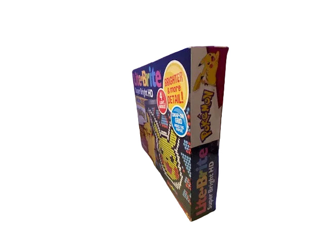 Lite Brite Super Bright HD, Pokemon Edition - Creative Retro Light-Up Screen