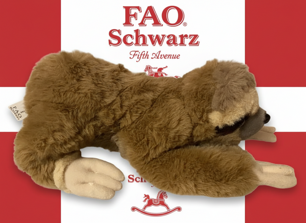 FAO Schwarz Adopt a Pets Sloth Plush