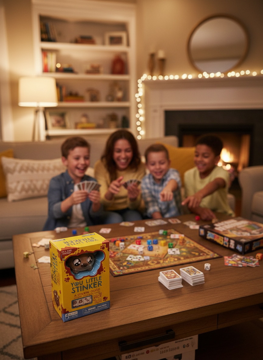 Kitten Games You Little Stinker Matching Game: Creative Board Game