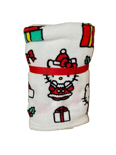 Hello Kitty Christmas Hand Towels 2 Pack Set
