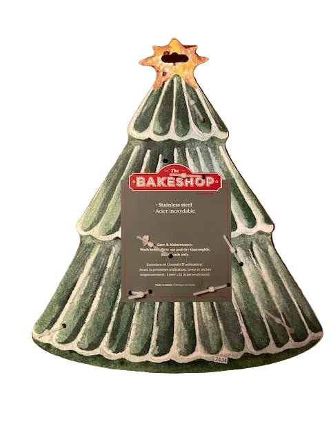 Christmas cookie cutter and gift bag set -