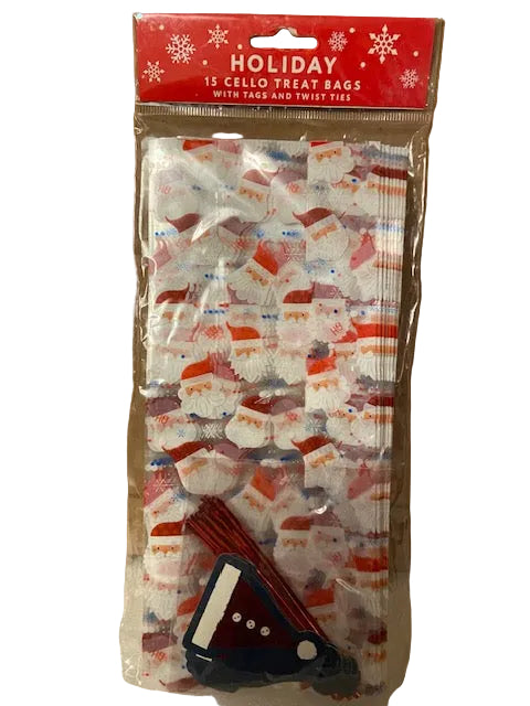 Christmas cookie cutter and gift bag set -