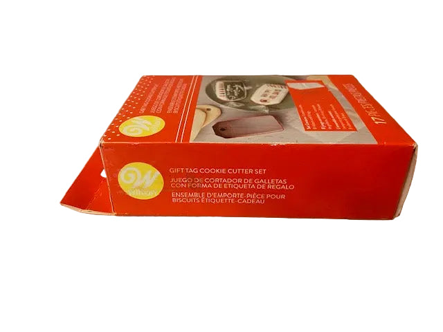 Christmas cookie cutter and gift bag set -