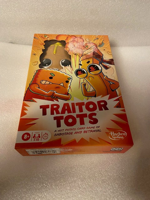 Hasbro Gaming Traitor Tots Card Game | Explosive Potato Party Card Game for Families and Adults