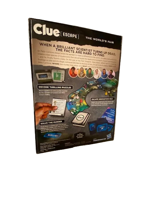 Clue Escape: The Worlds Fair Board Game,