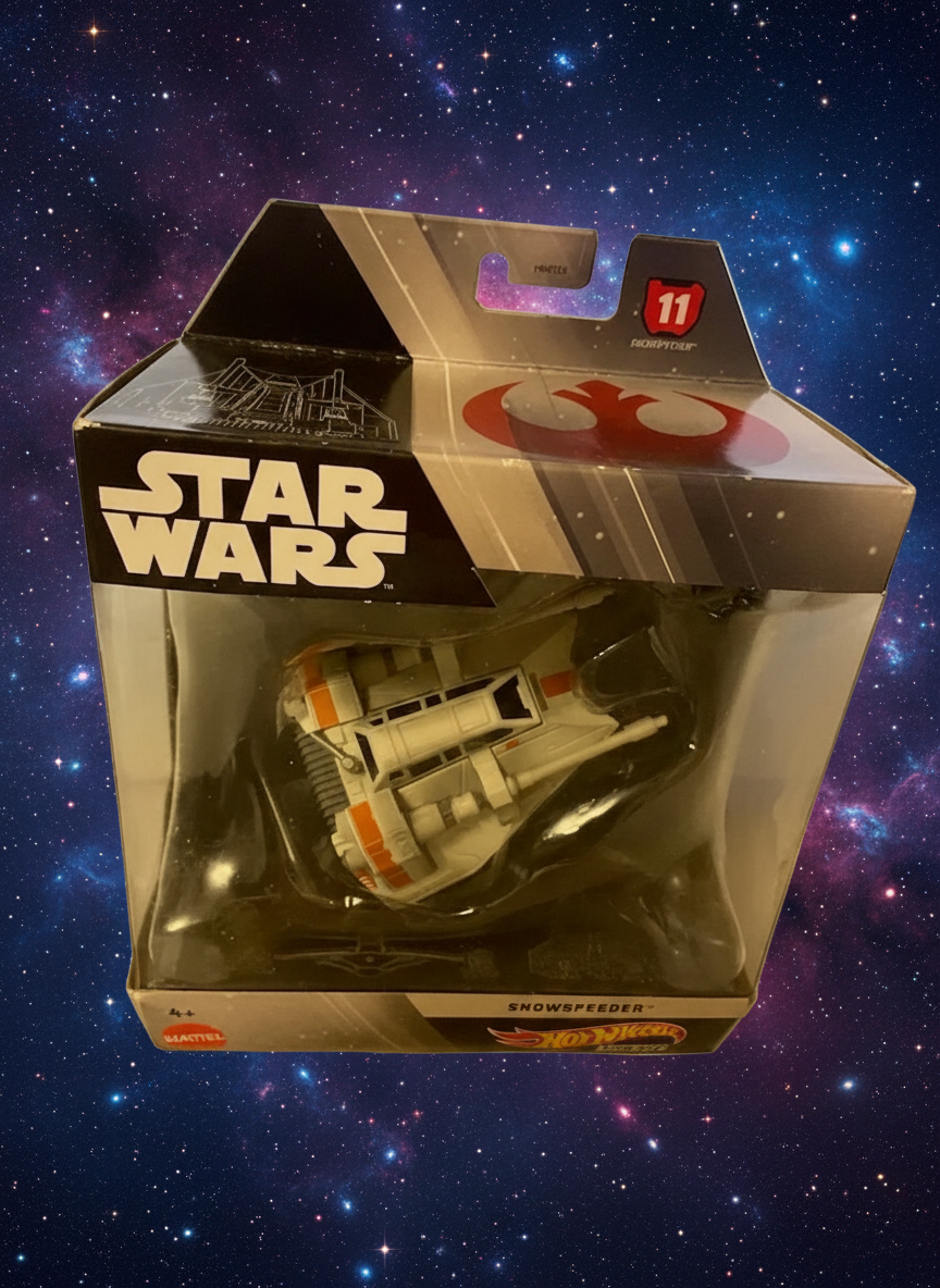 Hot Wheels Star Wars Starships Select Snow speeder Diecast Vehicle