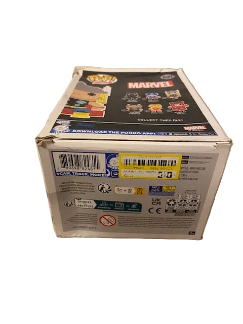 Funko Pop 8-bit Black Panther, Thor, and Dr Strange.