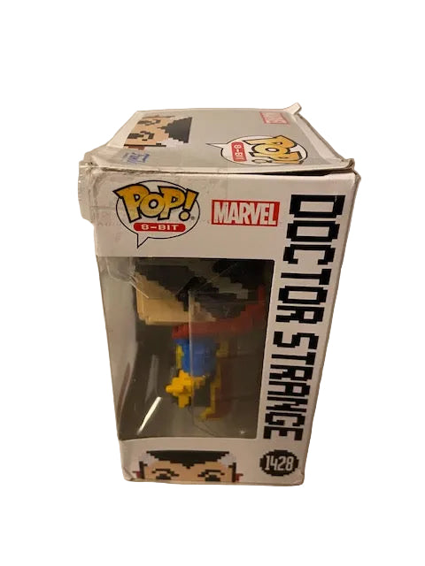 Funko Pop 8-bit Black Panther, Thor, and Dr Strange.