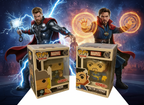 Funko Pop 8-Bit Thor and Dr Strange
