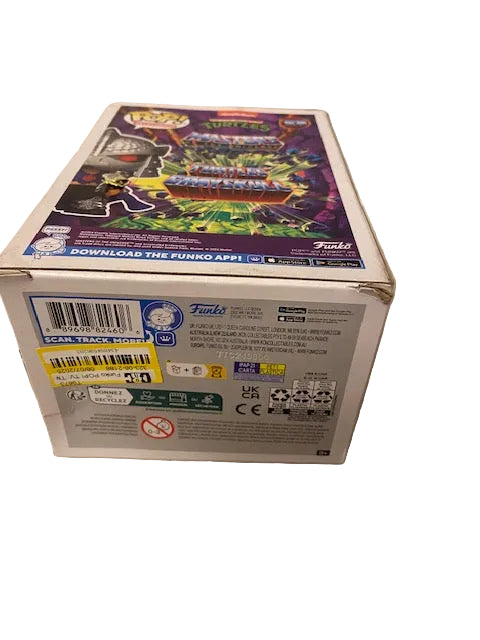 Funko Pop- Turtles of GraySkull- Shredder 1636, He-Man 1661, and Skeletor 1662,