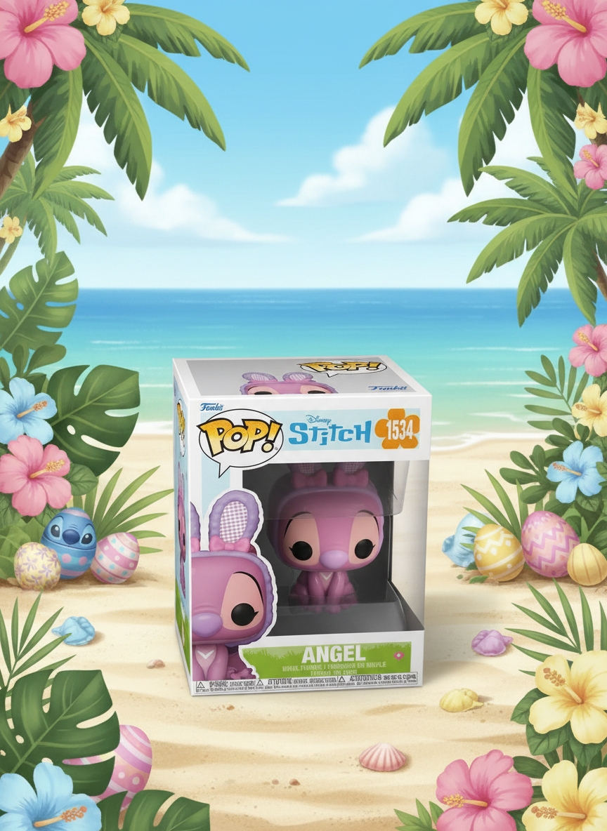 Angel Funko Pop! Lilo and Stitch Easter - Collectible Vinyl Figure #1534